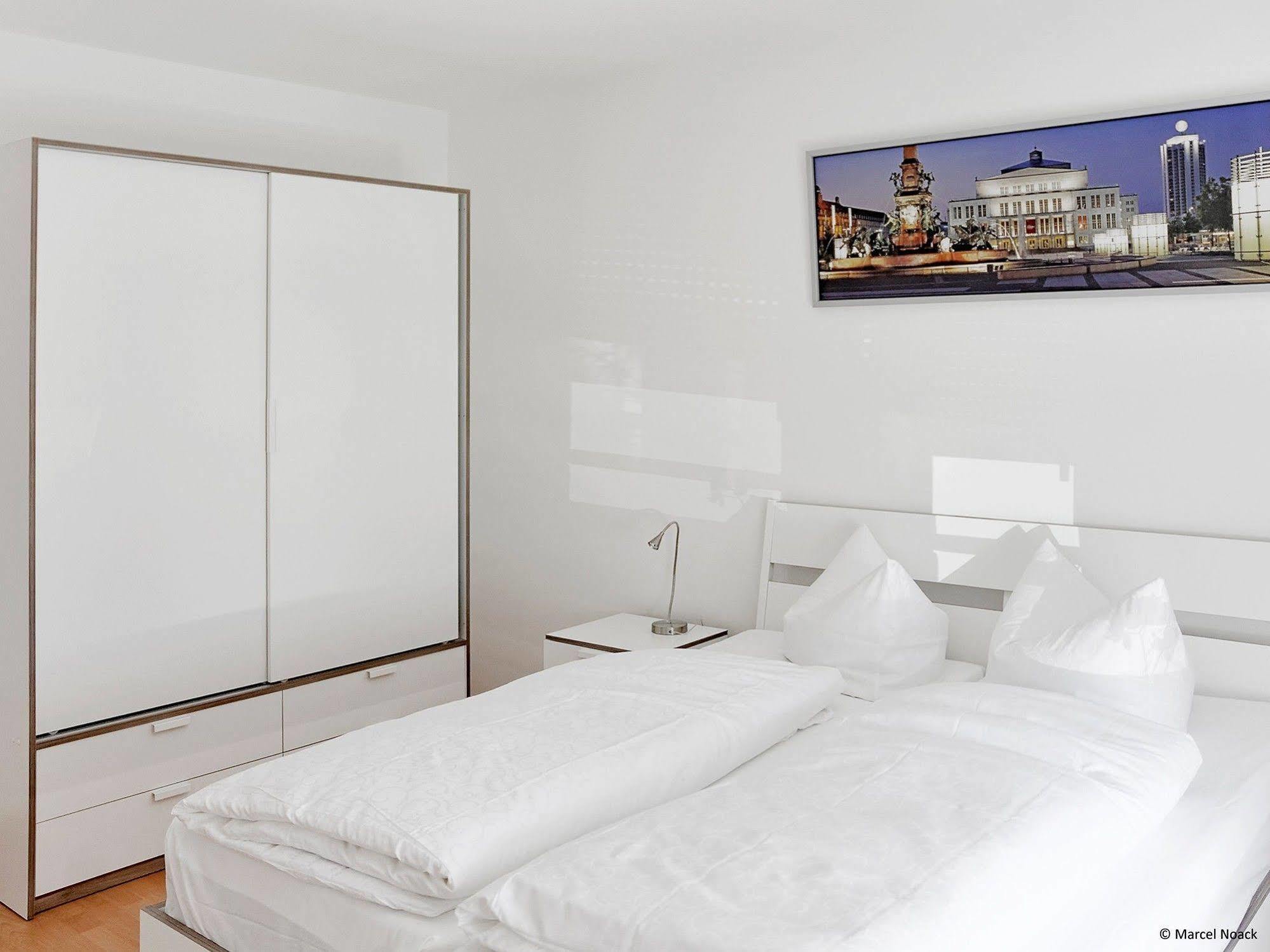 City Park Apartments - #11.02 - Luxus Apartment Mit Tiefgarage Leipzig Dış mekan fotoğraf
